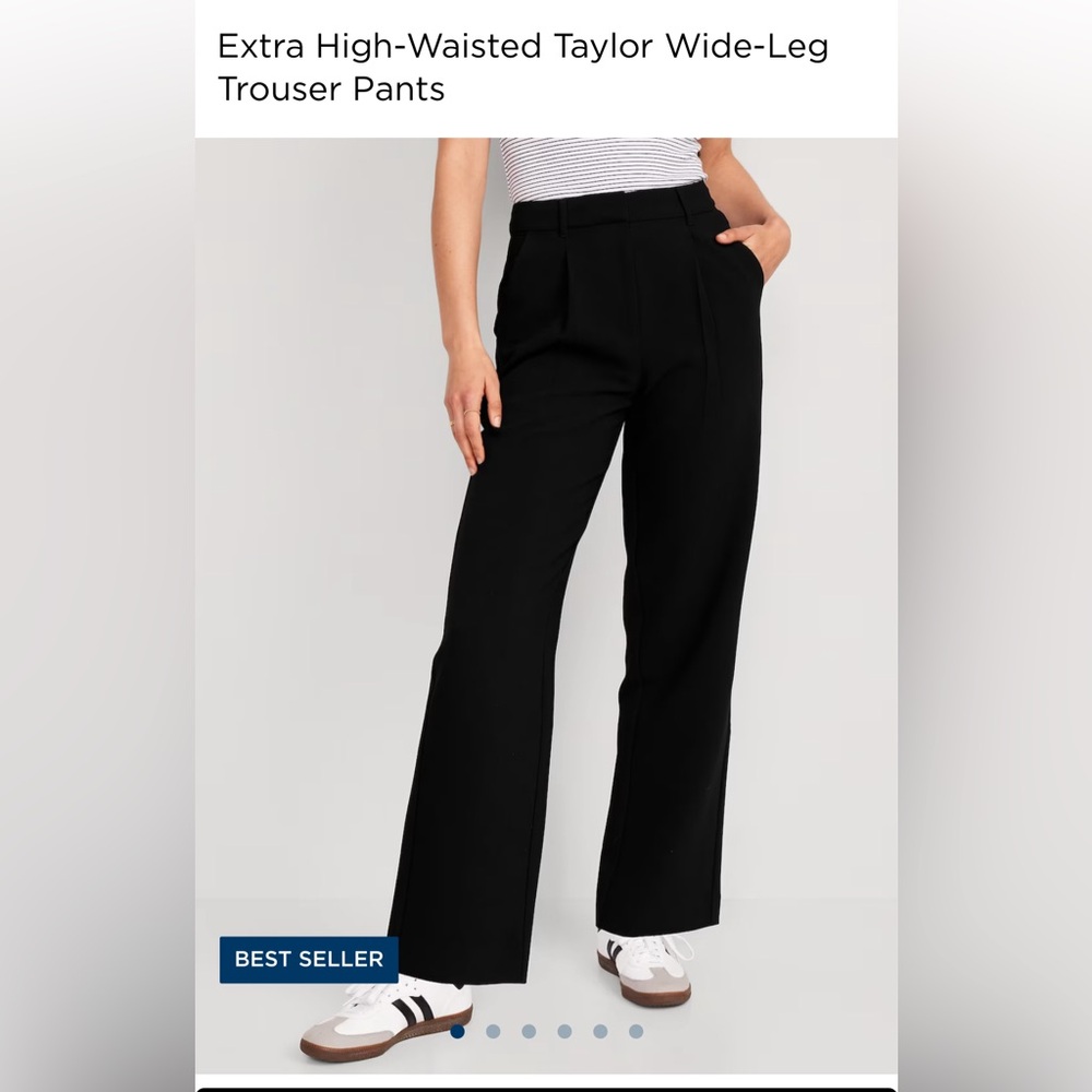 Old Navy High Rise Wide Leg Trouser